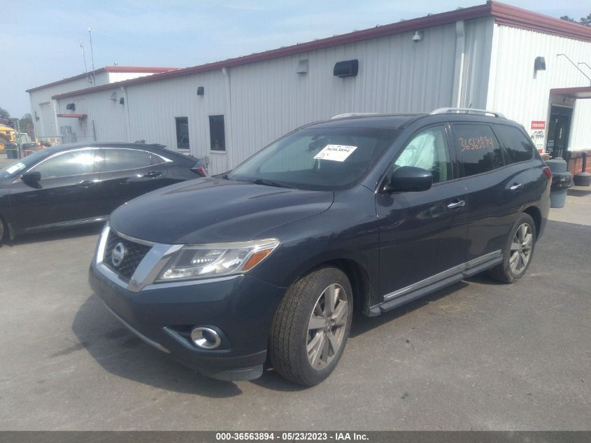 2016 NISSAN PATHFINDER PLATINUM - 5N1AR2MN8GC633457