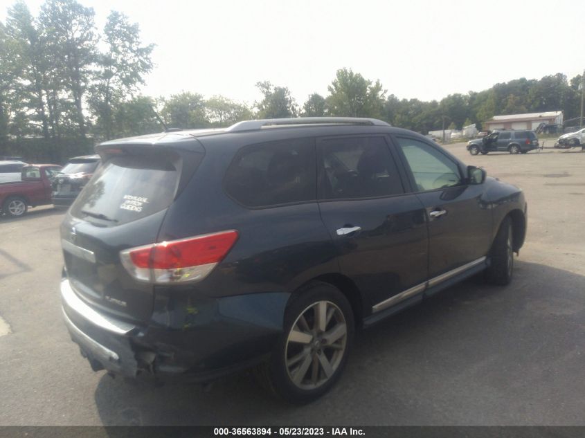 2016 NISSAN PATHFINDER PLATINUM - 5N1AR2MN8GC633457