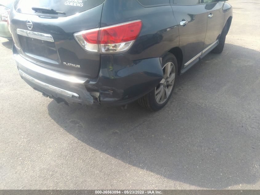 2016 NISSAN PATHFINDER PLATINUM - 5N1AR2MN8GC633457