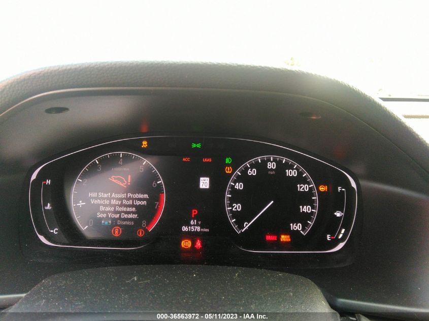 2019 HONDA ACCORD SEDAN SPORT 1.5T - 1HGCV1F32KA138059