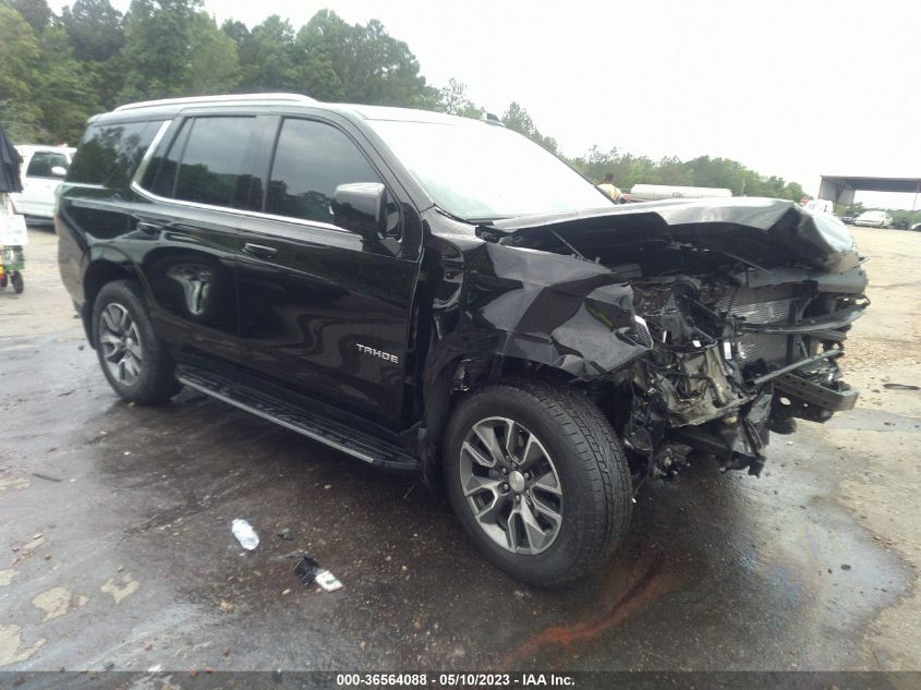 2022 CHEVROLET TAHOE LT - 1GNSCNKD3NR237394
