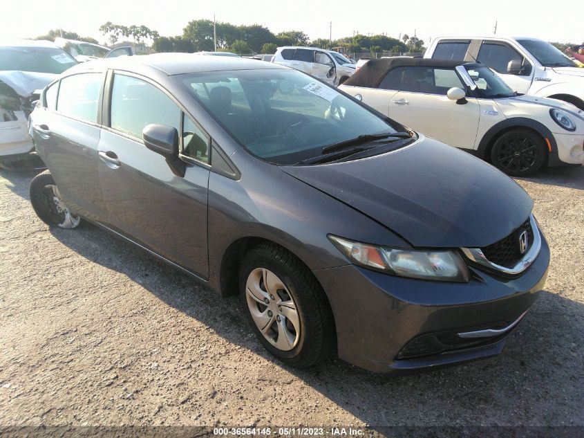2015 HONDA CIVIC SEDAN LX - 19XFB2F58FE037431