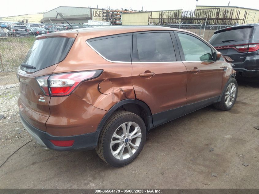 2017 FORD ESCAPE SE - 1FMCU0GDXHUC86577