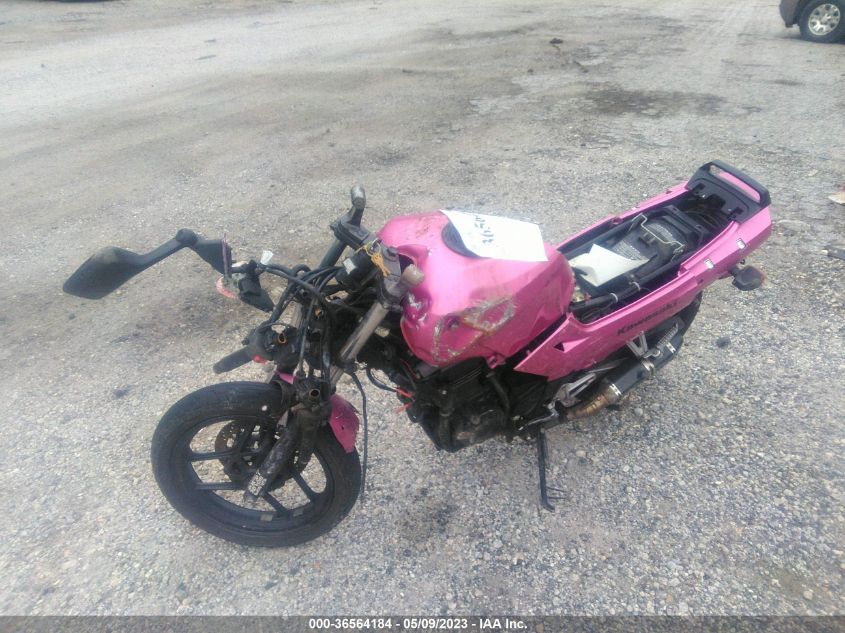 2004 KAWASAKI EX250 F - JKAEXMF124DA00344