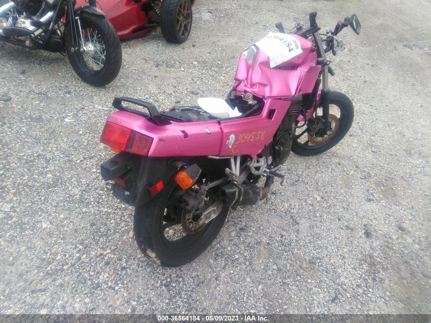 2004 KAWASAKI EX250 F - JKAEXMF124DA00344
