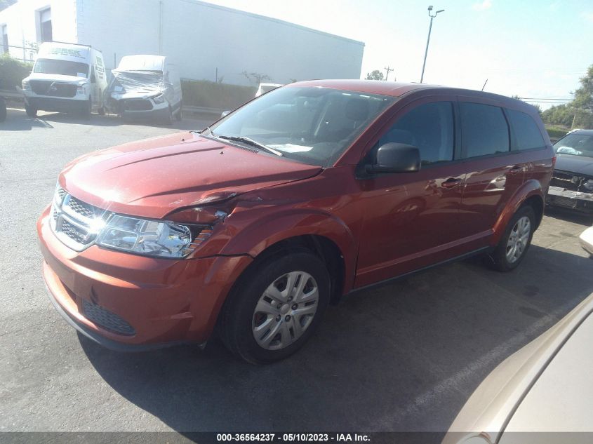 2014 DODGE JOURNEY AMERICAN VALUE PKG - 3C4PDCAB2ET263783