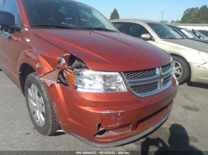 2014 DODGE JOURNEY AMERICAN VALUE PKG - 3C4PDCAB2ET263783