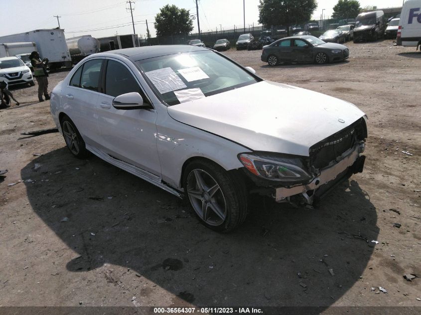 2016 MERCEDES-BENZ C-CLASS C 300 - 55SWF4KB8GU169496