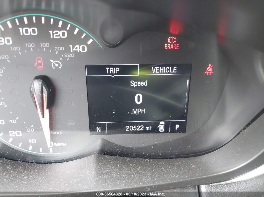 2020 CHEVROLET TRAX LT - 3GNCJLSB2LL263924
