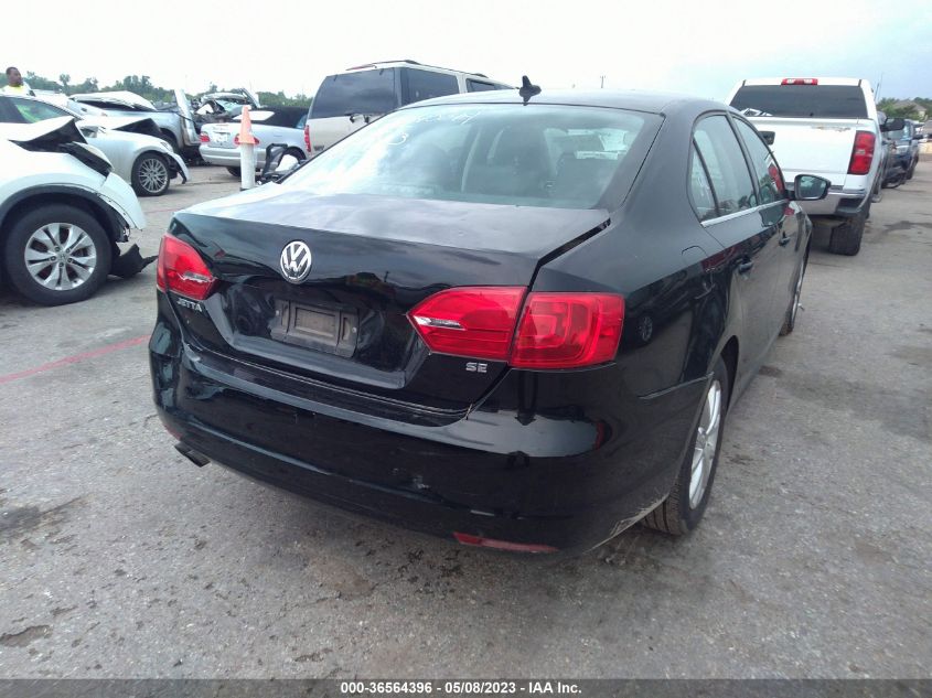 2014 VOLKSWAGEN JETTA SEDAN SE W/CONNECTIVITY/SUNROOF - 3VWD07AJ9EM430676