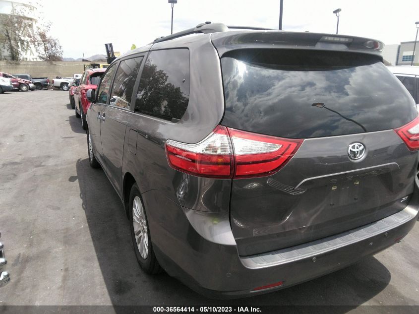2015 TOYOTA SIENNA XLE - 5TDYK3DCXFS578566