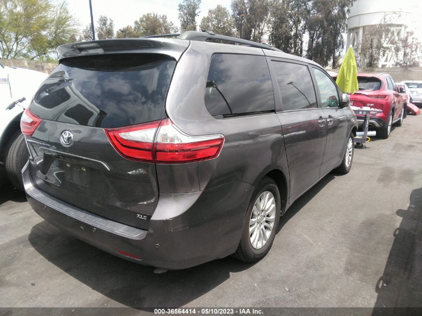 2015 TOYOTA SIENNA XLE - 5TDYK3DCXFS578566