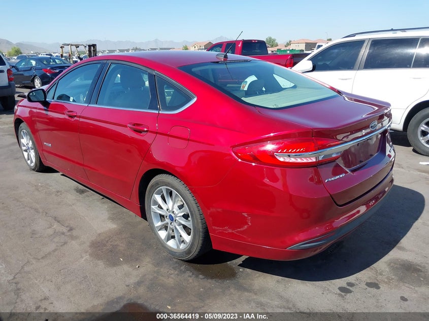 VIN 3FA6P0LU8HR232979 2017 FORD FUSION HYBRID SE