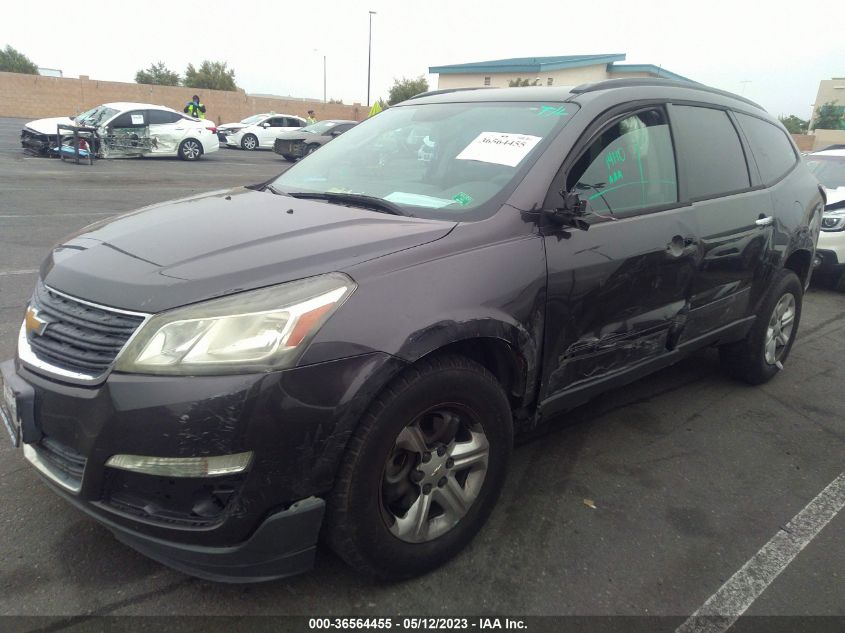 2014 CHEVROLET TRAVERSE LS - 1GNKRFKD8EJ264755