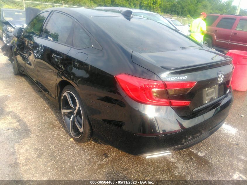 2020 HONDA ACCORD SEDAN SPORT - 1HGCV1F30LA132875