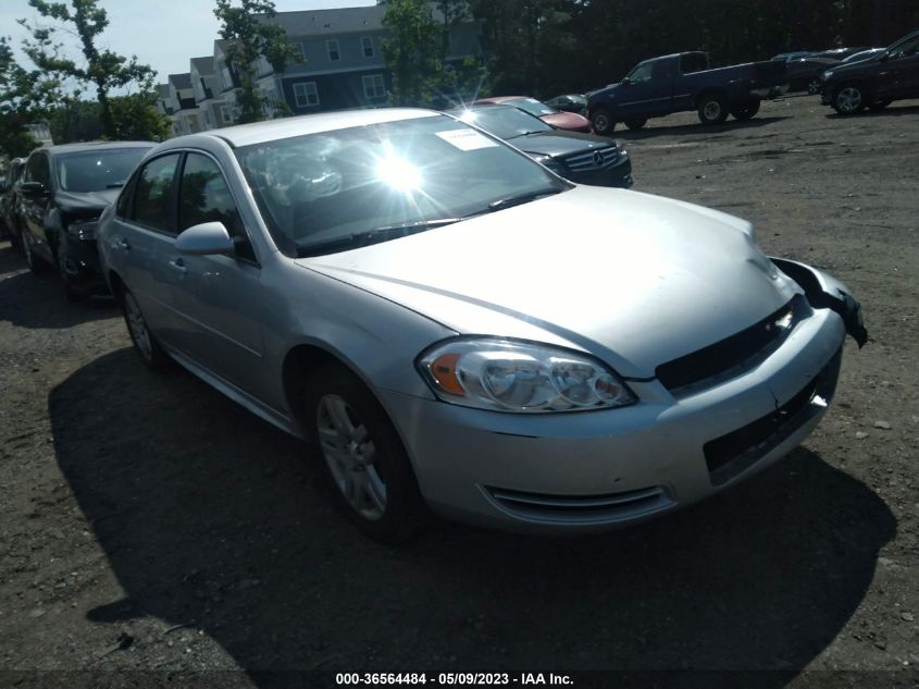 2016 CHEVROLET IMPALA LIMITED LT - 2G1WB5E39G1169803