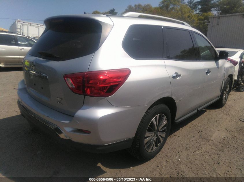 2017 NISSAN PATHFINDER SL - 5N1DR2MM7HC635870