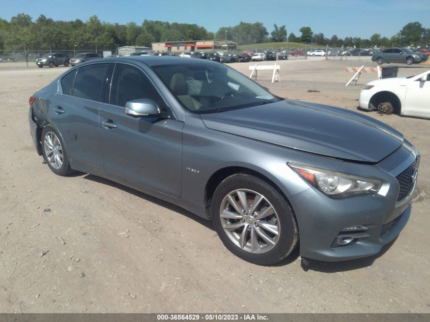 2014 INFINITI Q50 HYBRID PREMIUM - JN1AV7AR8EM702694