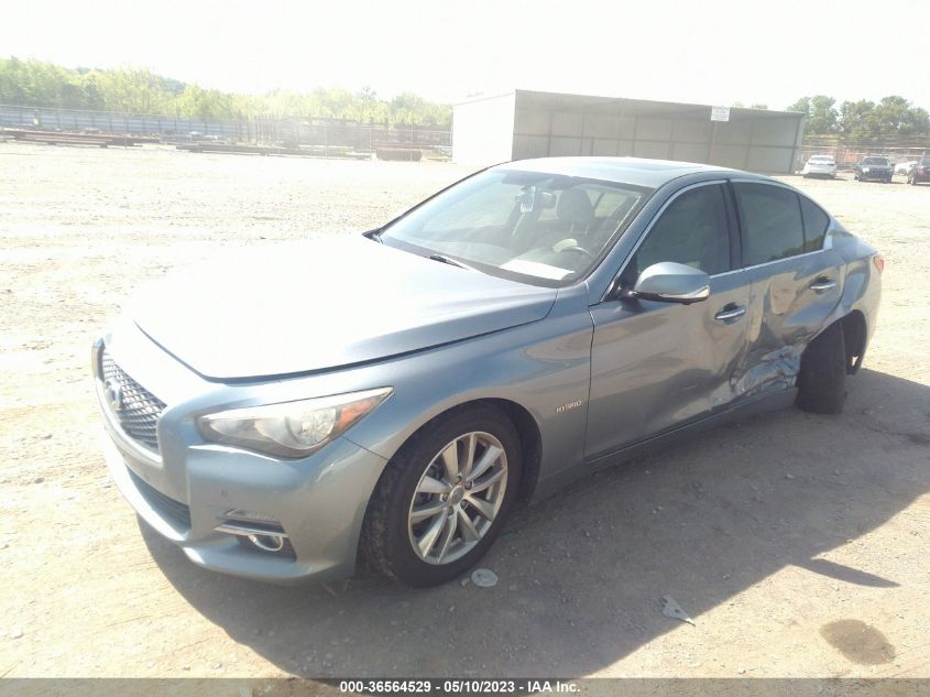 2014 INFINITI Q50 HYBRID PREMIUM - JN1AV7AR8EM702694
