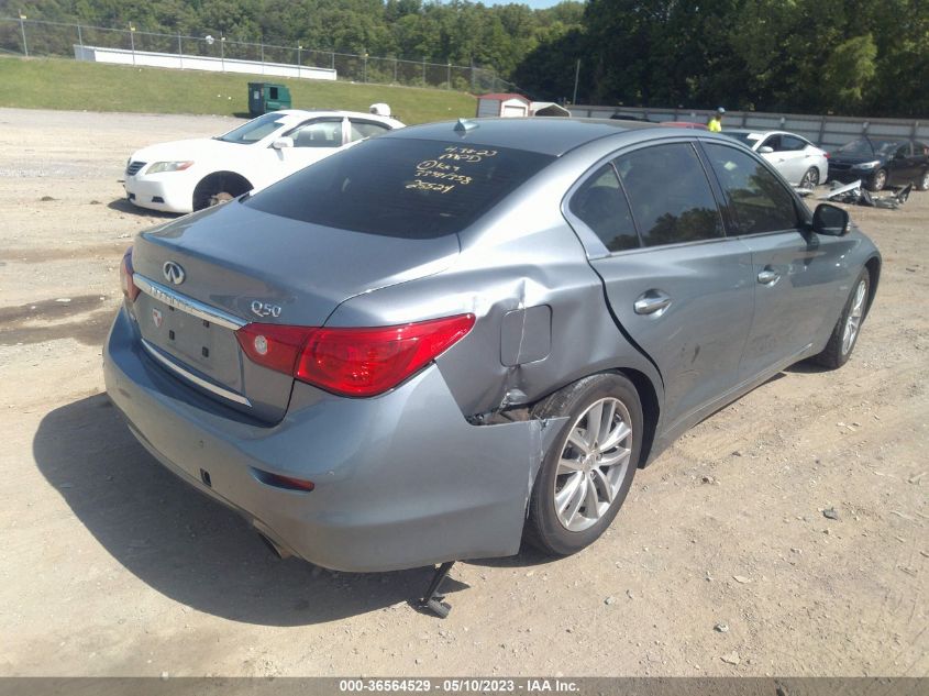 2014 INFINITI Q50 HYBRID PREMIUM - JN1AV7AR8EM702694