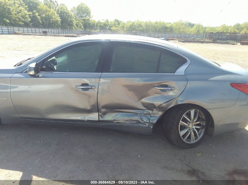 2014 INFINITI Q50 HYBRID PREMIUM - JN1AV7AR8EM702694