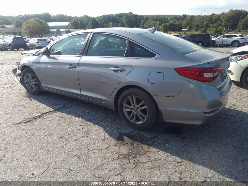 2016 HYUNDAI SONATA 2.4L SE - 5NPE24AFXGH298936