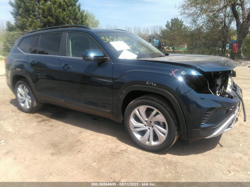 2021 VOLKSWAGEN ATLAS 3.6L V6 SE W/TECHNOLOGY - 1V2KR2CA6MC591954