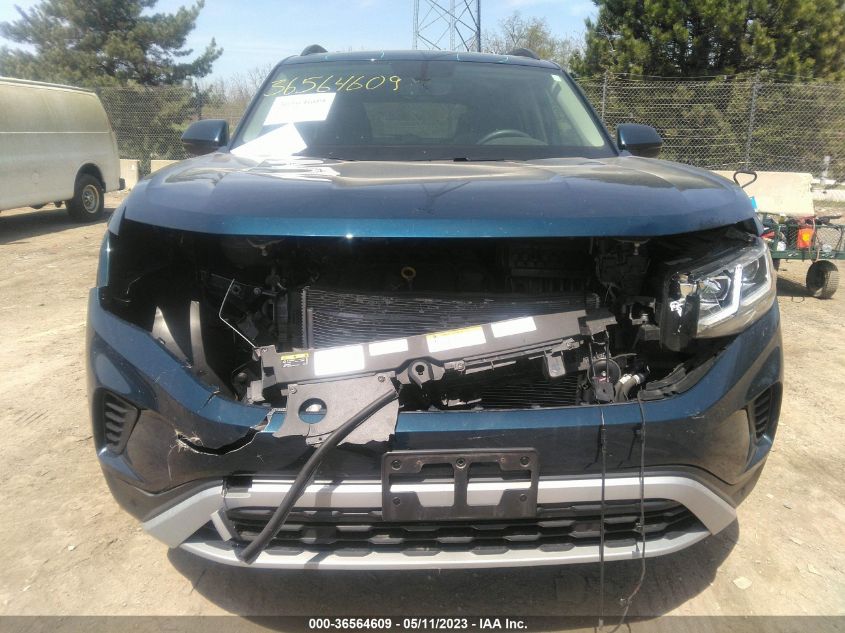 2021 VOLKSWAGEN ATLAS 3.6L V6 SE W/TECHNOLOGY - 1V2KR2CA6MC591954