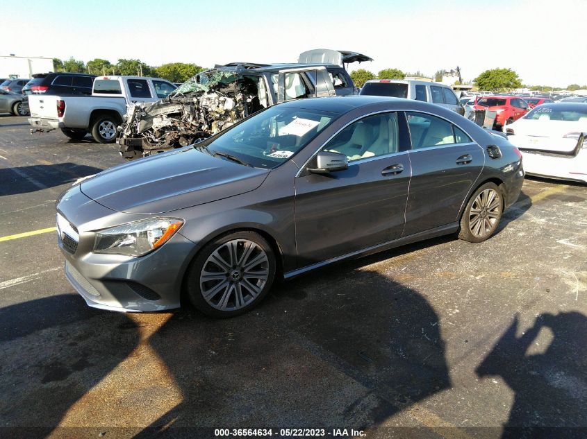 2018 MERCEDES-BENZ CLA CLA 250 - WDDSJ4EB8JN674446