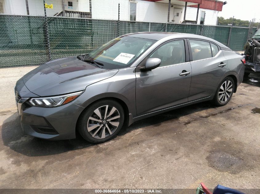 2021 NISSAN SENTRA SV - 3N1AB8CV7MY218245