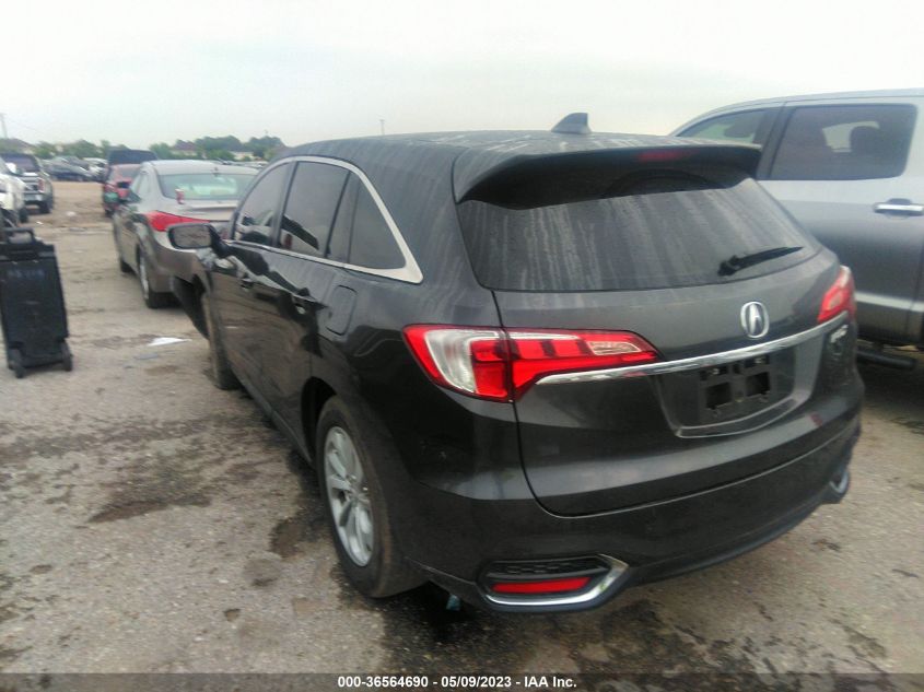 2016 ACURA RDX TECH PKG/TECH - 5J8TB3H55GL012163