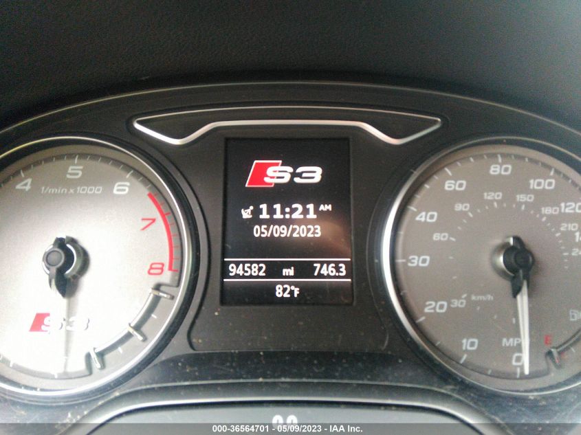2016 AUDI S3 PREMIUM PLUS - WAUB1GFF1G1030149