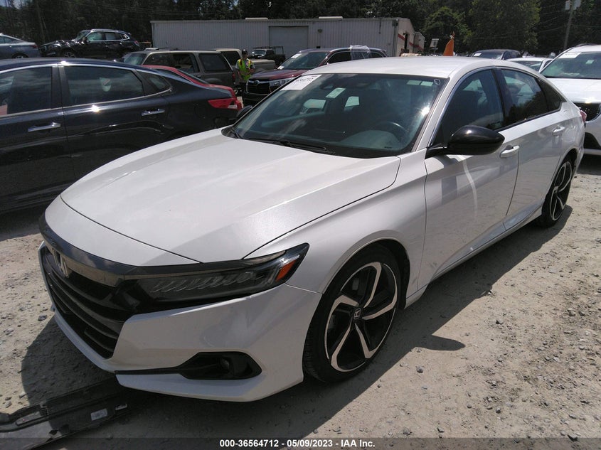 VIN 1HGCV1F48MA074993 2021 HONDA ACCORD SEDAN SPORT SE
