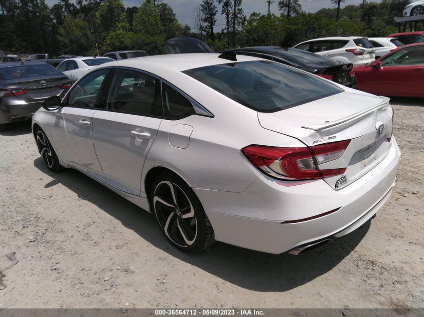 VIN 1HGCV1F48MA074993 2021 HONDA ACCORD SEDAN SPORT SE