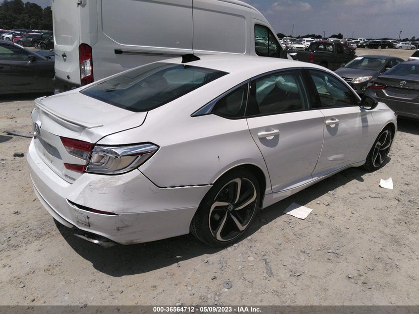 VIN 1HGCV1F48MA074993 2021 HONDA ACCORD SEDAN SPORT SE