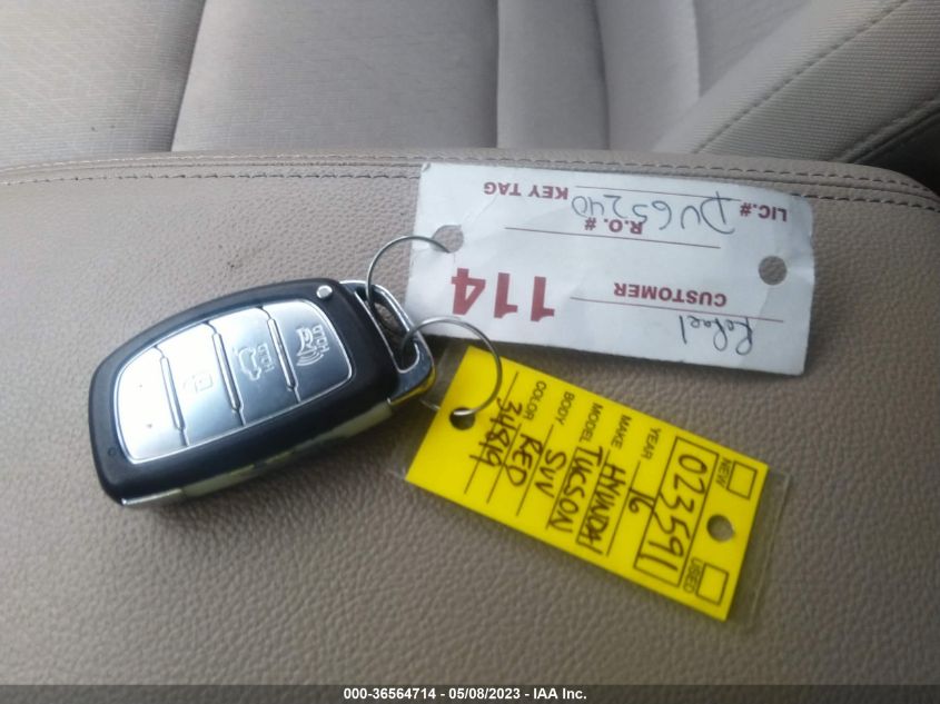2016 HYUNDAI TUCSON SPORT - KM8J33A23GU023591