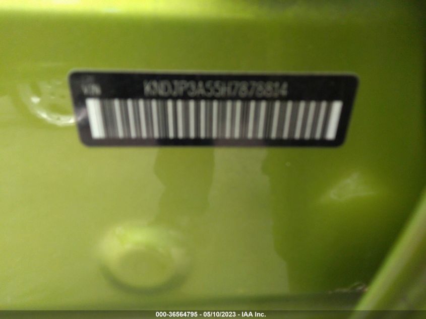2017 KIA SOUL + - KNDJP3A55H7878814