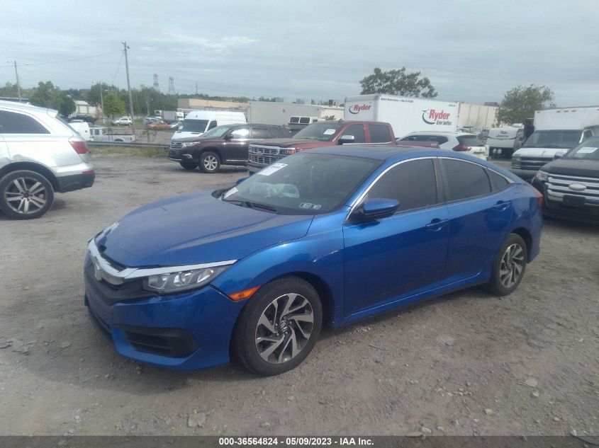 2016 HONDA CIVIC SEDAN EX - 2HGFC2F76GH564549