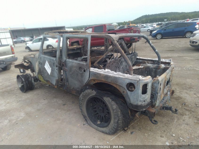 2016 JEEP WRANGLER UNLIMITED SPORT - 1C4BJWDG6GL335725