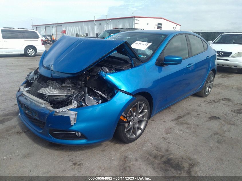 2015 DODGE DART SXT - 1C3CDFBB1FD252378