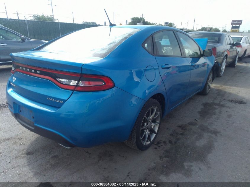 2015 DODGE DART SXT - 1C3CDFBB1FD252378