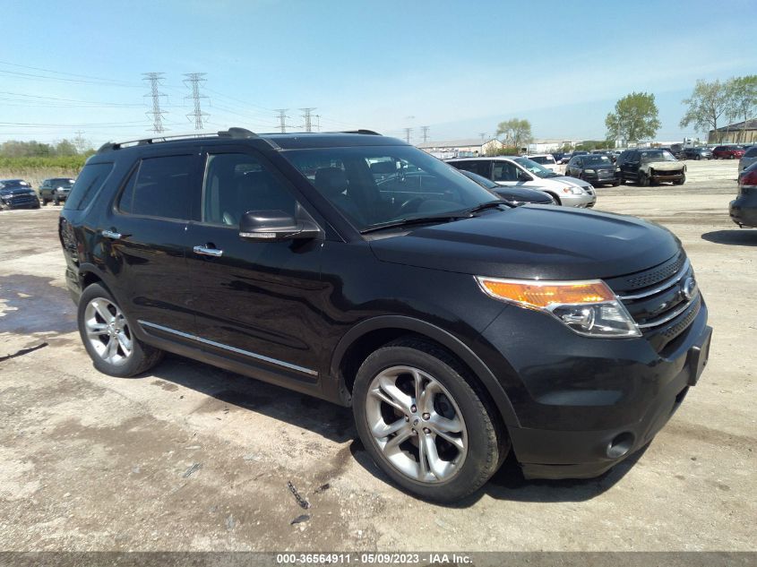 2013 FORD EXPLORER LIMITED - 1FM5K8F88DGC40028