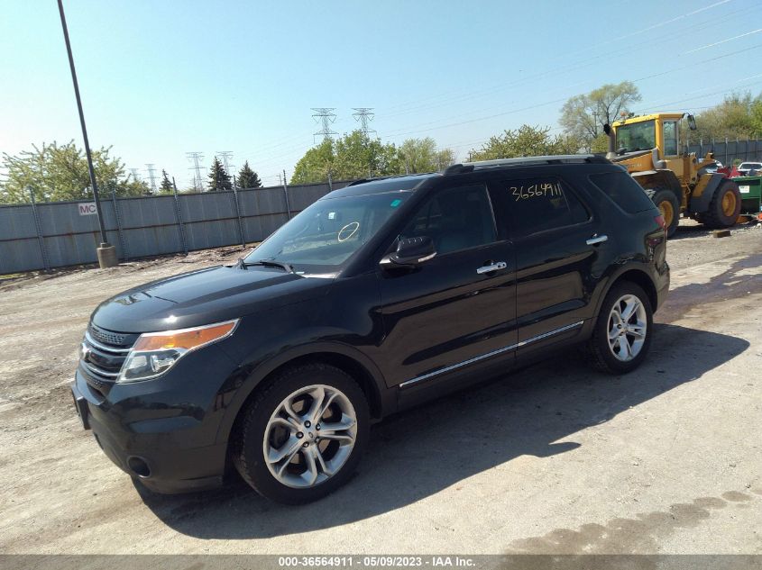 2013 FORD EXPLORER LIMITED - 1FM5K8F88DGC40028