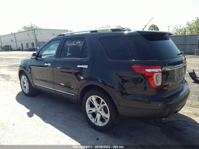 2013 FORD EXPLORER LIMITED - 1FM5K8F88DGC40028