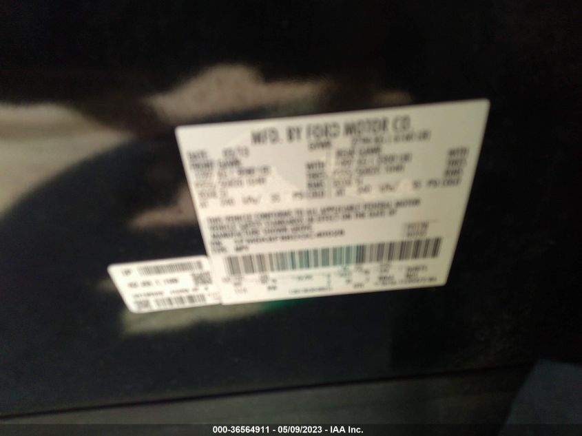 2013 FORD EXPLORER LIMITED - 1FM5K8F88DGC40028