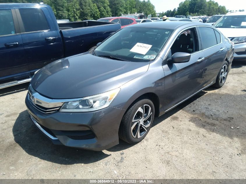 2017 HONDA ACCORD SEDAN LX - 1HGCR2F35HA235436