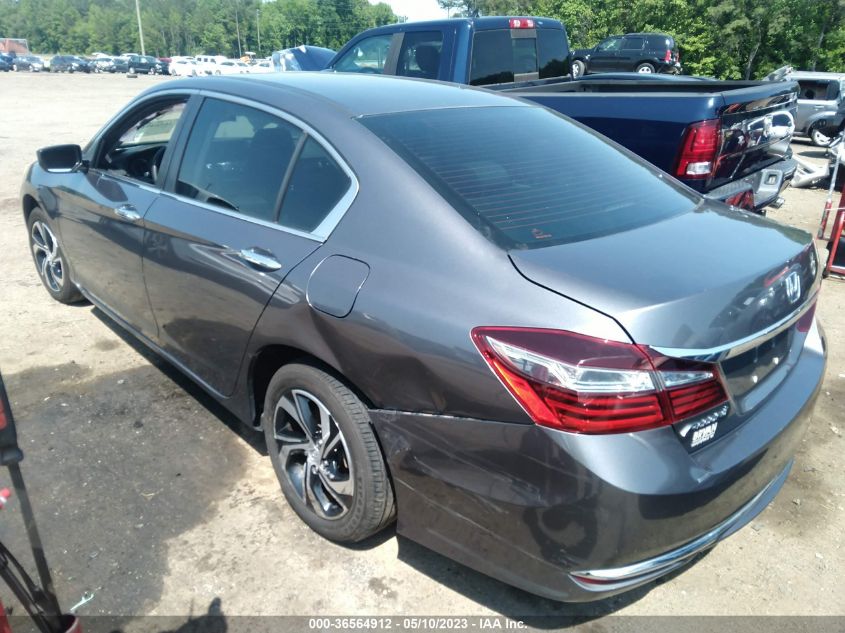 2017 HONDA ACCORD SEDAN LX - 1HGCR2F35HA235436