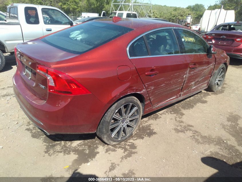 2016 VOLVO S60 INSCRIPTION T5 PLATINUM LYV612TM9GB088707