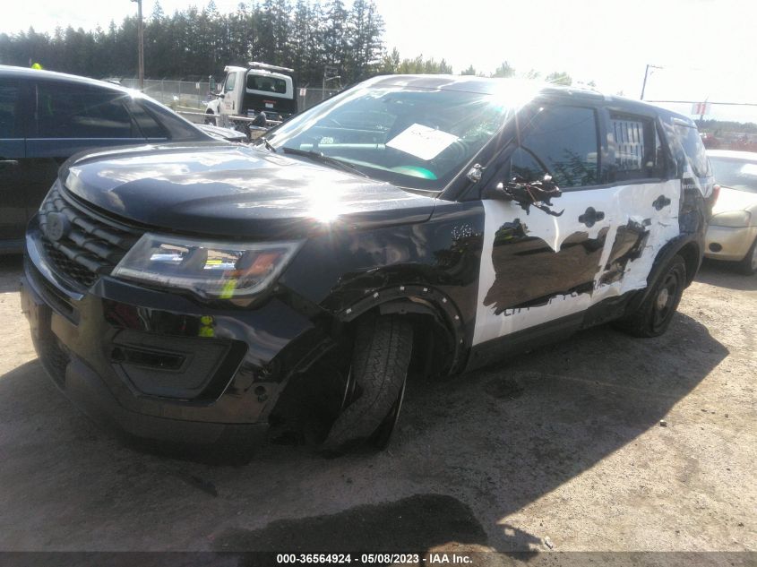 2016 FORD UTILITY POLICE 1FM5K8AR2GGB81367