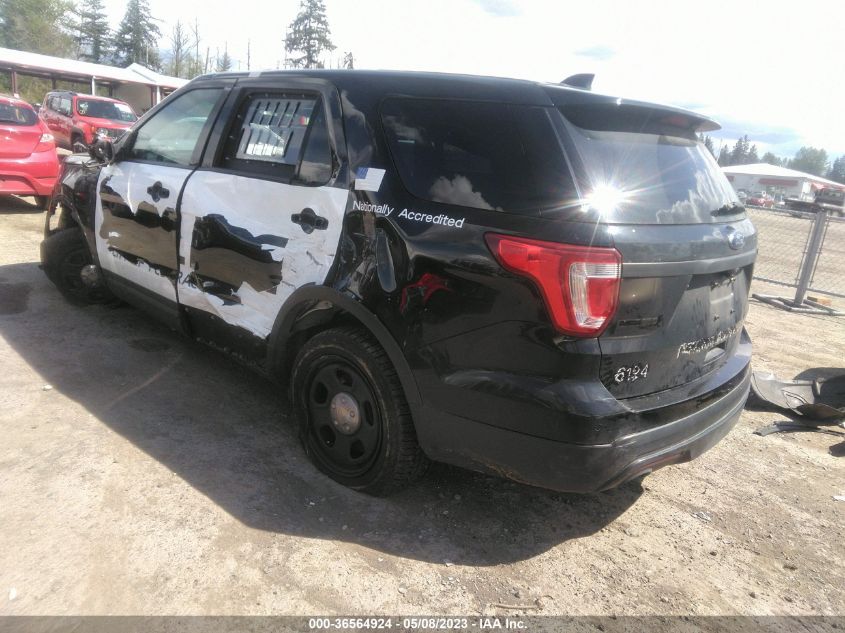 2016 FORD UTILITY POLICE 1FM5K8AR2GGB81367